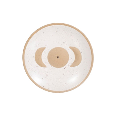 Sass Belle Incense Holder Moon Phases White 12.5cm | 18 pieces
