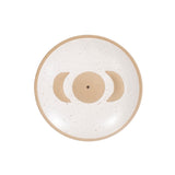 Sass Belle Incense Holder Moon Phases White 12.5cm | 18 pieces