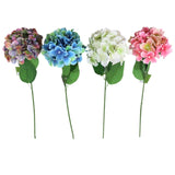 Artificial hydrangea 54 cm 4 assorted | 24 pieces