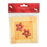 Wedding announcement cards nature 12 cm 6 pieces | 24 pieces