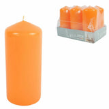 Candele a colonna Gala arancioni 5,8 x 12,5 cm 6 pezzi | 4 pezzi