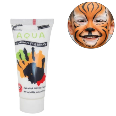 Kozmetika Jofrika farba na tvár aqua biela 40 ml | 100 kusov
