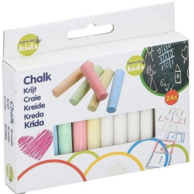 Chalk 8 cm 24 pieces | 24 pieces