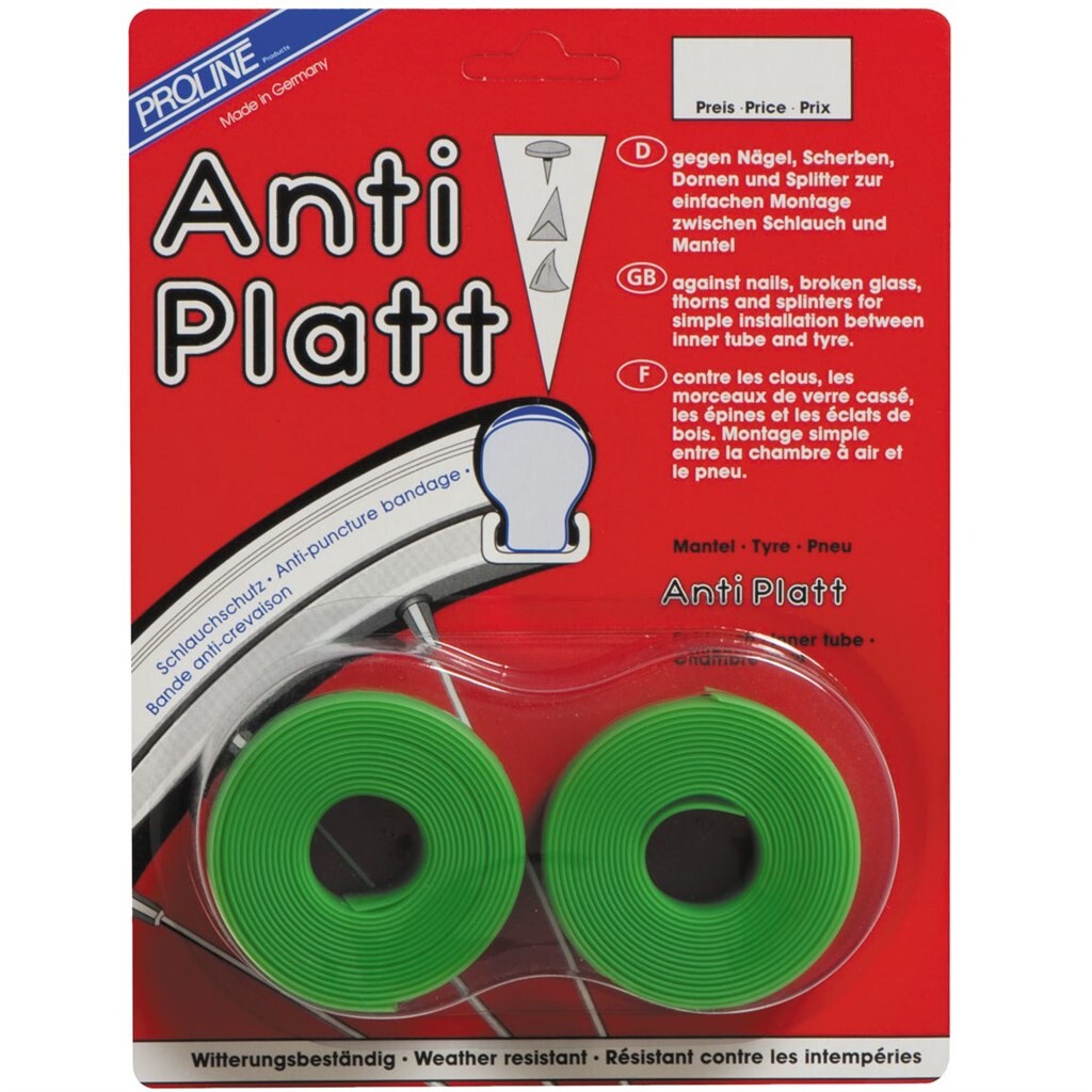 Balta etiketė „Antiplatt“ | Vidinis vamzdis 37 47-622 | | Poliesteris