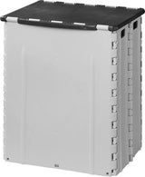 Proplus Waste Bin Skládací 35 litrů 25 x 31 x 38 cm šedá černá