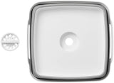 ProPlus Dash Plantbar 30 x 30 x 20 cm grå hvid