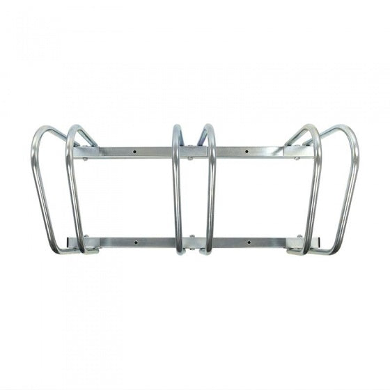 Bicycle rack for three bicycles