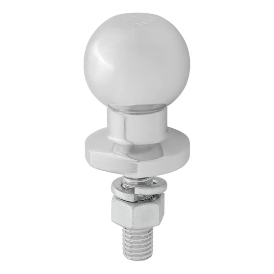 Proplus Towbarkugel 50 mm gerade Stahl M16 x 55 mm Silber