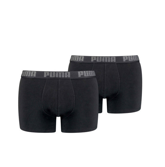 PUMA BASIC BOXER KORT MEN (PAKK på 2) Sort størrelse m