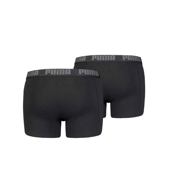 PUMA BASIC BOXER KORT MEN (PAKK på 2) Sort størrelse m