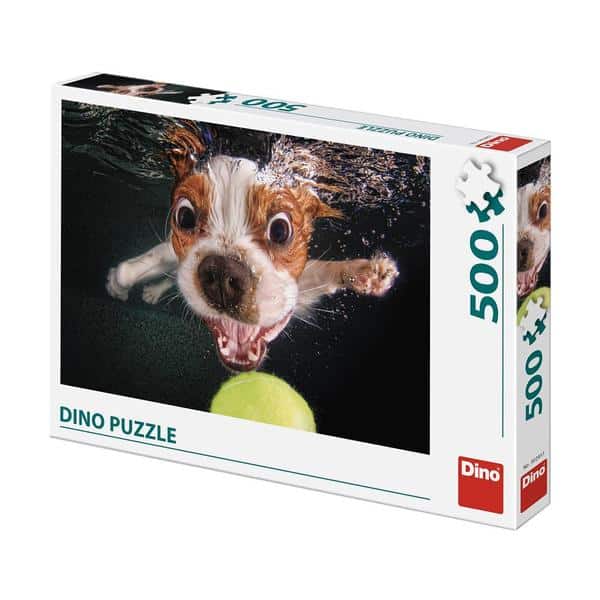 Dinotoys Dino Puzzle - Puppy Under Water - 500 pieces