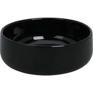 Excellent houseware bowl earthenware 400ml black