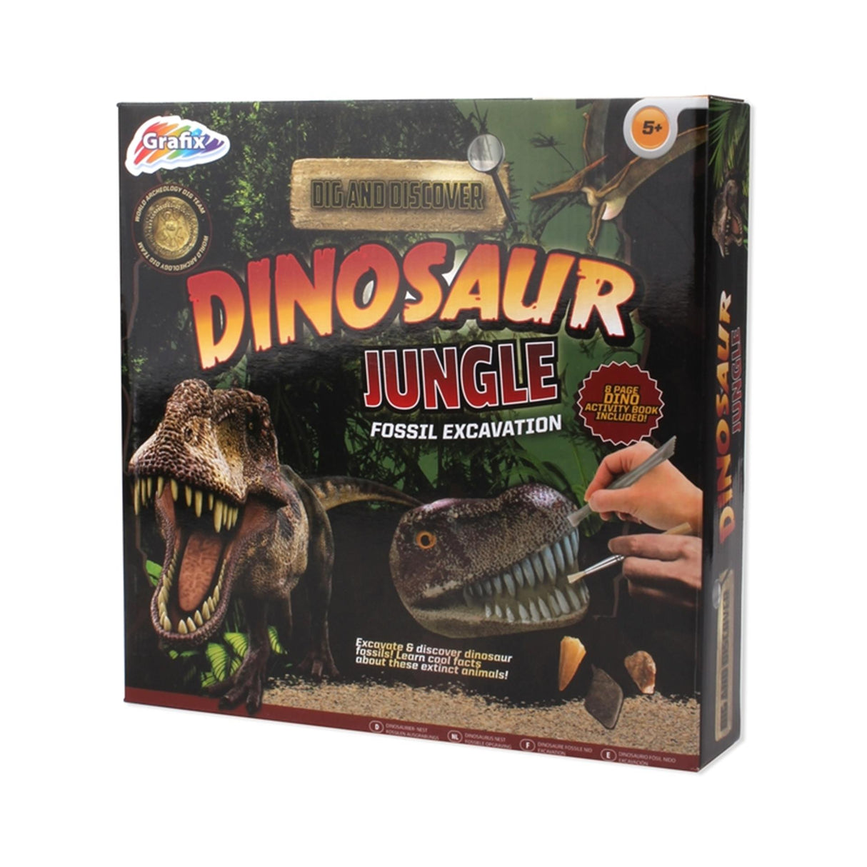 Grafix dig and discover dinosaur jungle