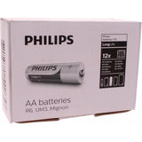 Philips batterij longlife aa r6 12x4st