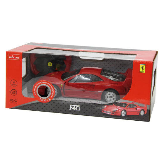 Rastar RC Ferrari F40 Boys 27 MHz 1:14 Red
