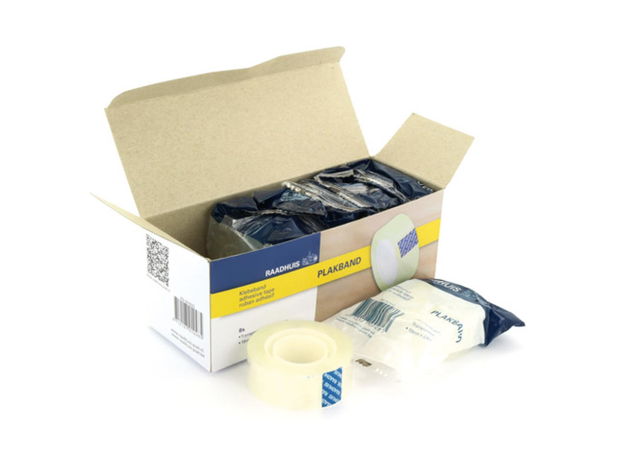 Raadhuis plakband 19mmx33m 10 rol