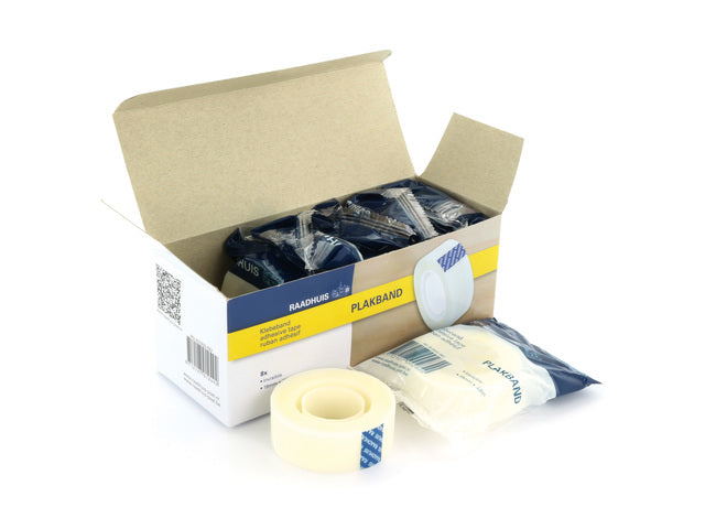 Town hall adhesive tape invisible 19mmx33m 10 rolls