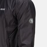 Regatta Lyle IV Raincoat Hooded Men Grey Velikost l