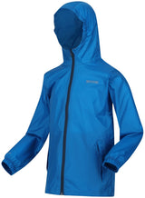 Regatta Pack It III Raincoat Boys Blue Størrelse 7-8 år