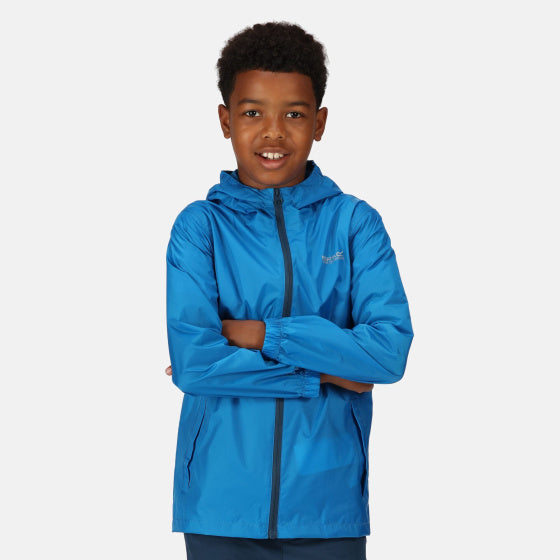 Regatta Pack It III Raincoat Boys Blue Størrelse 11-12 år
