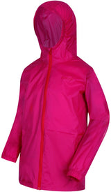 Regatta Pack It III Raincoat Girls Pink Størrelse 13 år