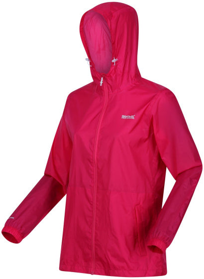 Regatta Pack it III shell jacket women's pink size XXL
