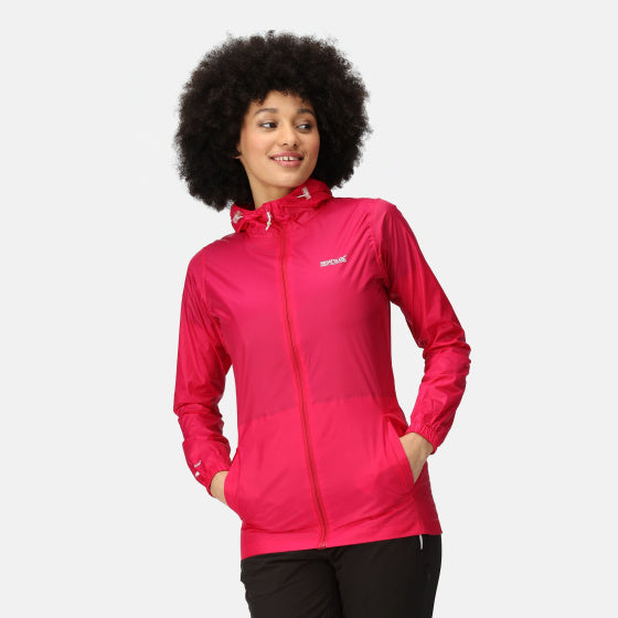 Regatta Pack It III Shell Jacket Ladies Pink Size XL