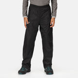 Regatta Rainbroek Pack It Junior Black Size 15-16 let