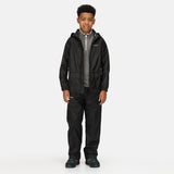 Regatta Rainbroek Pack It Junior Black Size 15-16 let