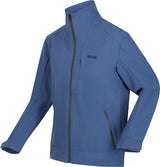 Regatta Overbeoor Softshell Jacke Männer Blau Größe xxl
