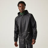 Regatta Stormbreak Raincoat Men sort størrelse L
