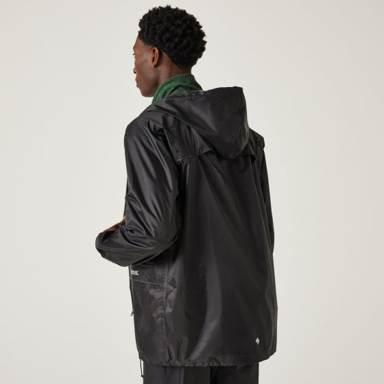 Regatta Stormbreak Raincoat Men sort størrelse L