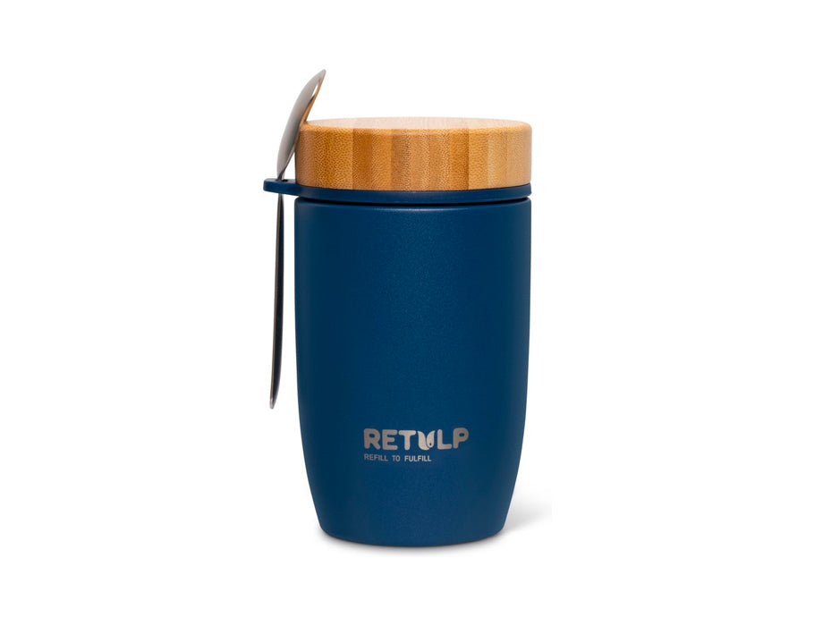 Retulpo Cuple de almoço - Big caneca - azul premium - 500 ml