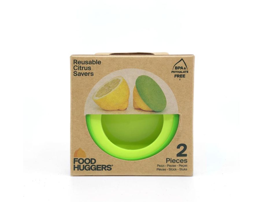 Huggers de alimentos Huggers de alimentos - 2 peças - poupadores cítricos