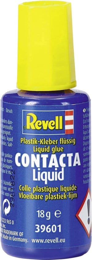 Revell lim med en børste til bygningsmodeller