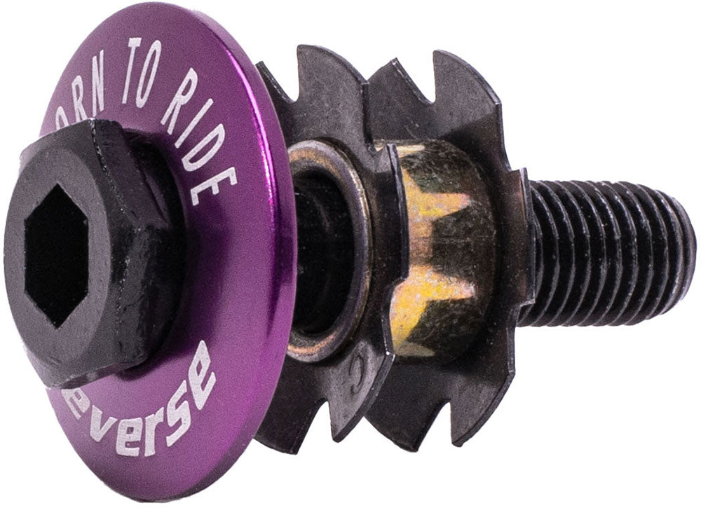 Reverse components barspin topcap