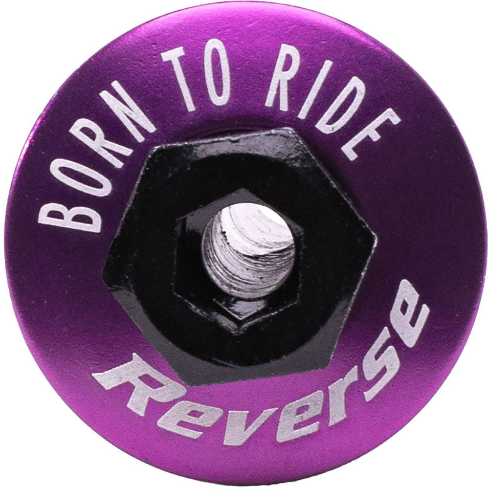 Reverse components barspin topcap