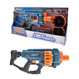 Fast pioneer toy gun with rotating warehouse 36 bullets