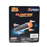 Fast pioneer foam bullets for toy gun 24 pieces black