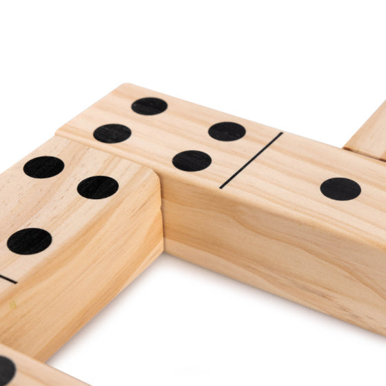 Grasshopper 4-en-1 Games de jardin en bois kubb domino jenga