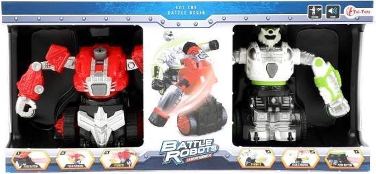 Toi-toys 2 robots let the battle begin