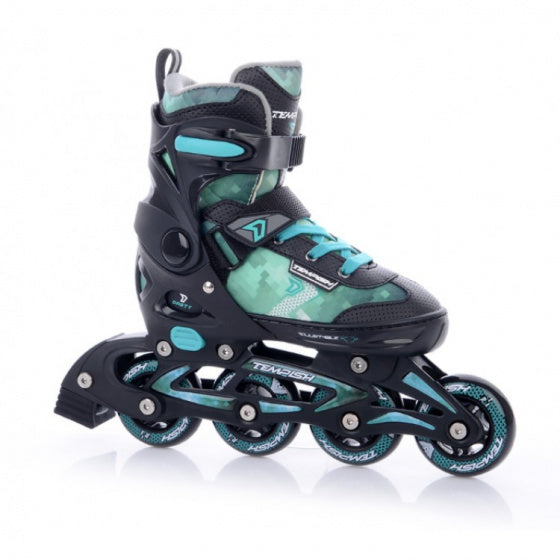 Tempish inline skøjter Dasty 82A Softboat Grøn størrelse 40-43
