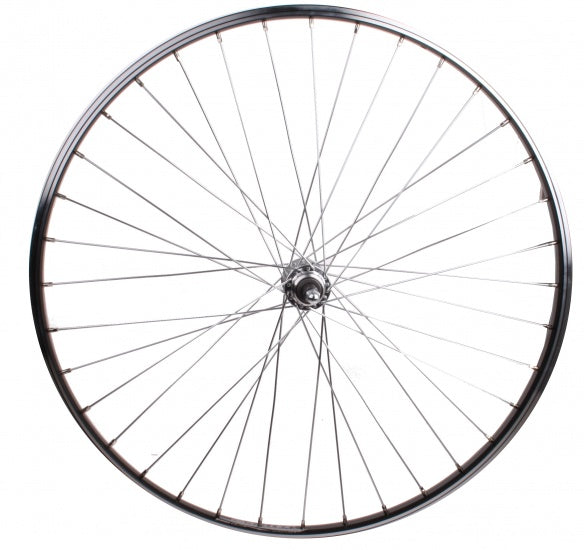 Roue arrière paraflex hybride 28 pouces velgrem aluminium noir