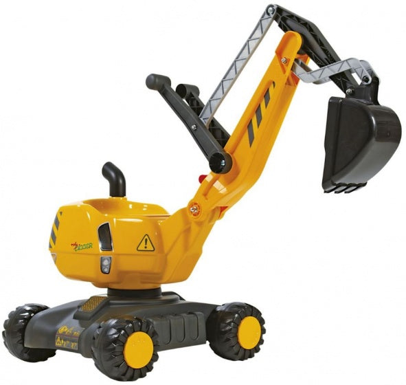 Excavator Rollydigger junior 102 x 43 cm giallo