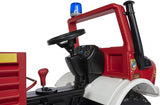 Rolly Toys Treppe Rollyunimog Feuer 118 x 81 x 54 Rot