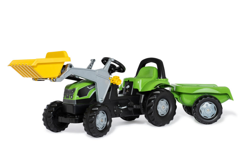 Rolly Toys Stair Tractor with trailer Rollykid Deutz-Fahr 5115 G TB