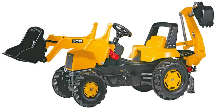 Rolly Toys Stair Tractor Rollyjunior JCB Černá žlutá