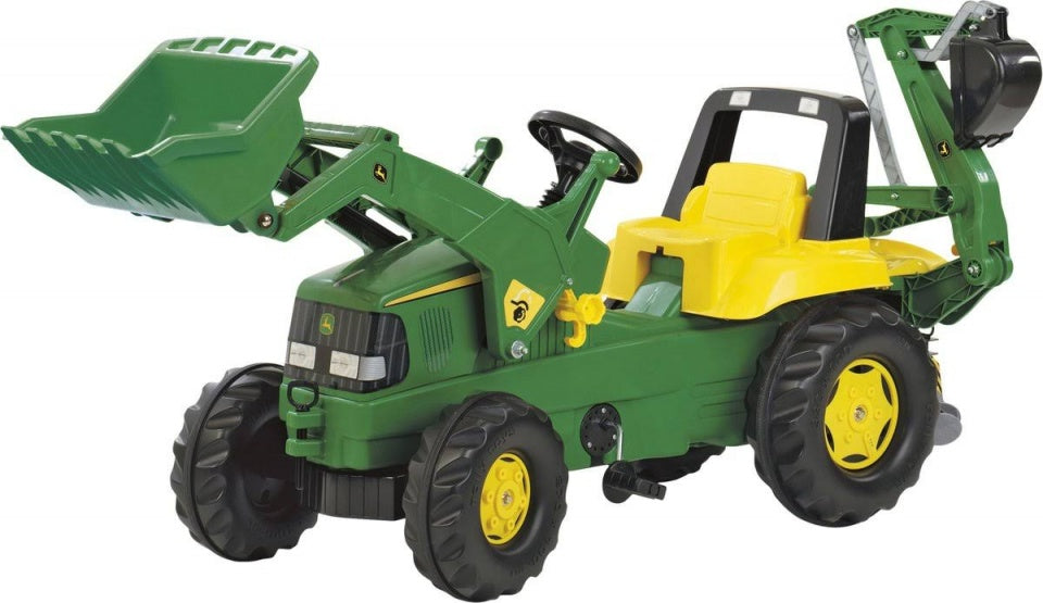Rolly Toys Tractor Stair Rollyjunior John Deere Groen Geel