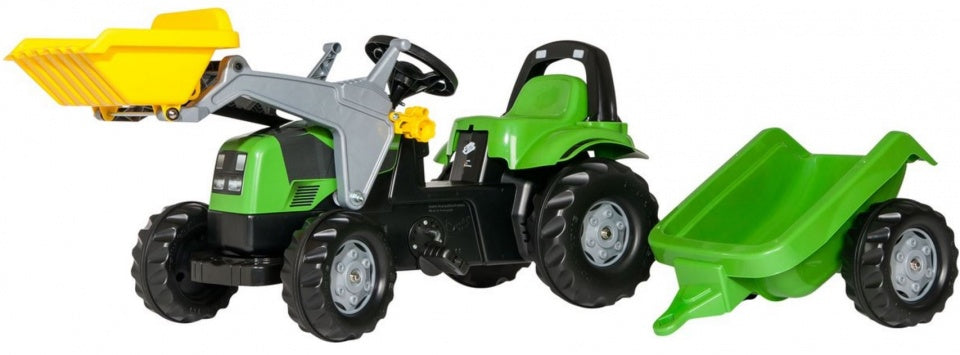 Rolly Toys Stair Tractor with trailer Rollykid Deutz-Fahr 5115 G TB