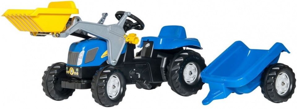 Traktor stopnic Rolly Toys Rollykid NH T7040 Junior Blue